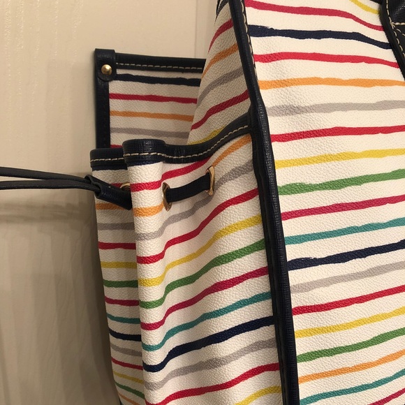 Dooney & Bourke Bags Dooney Bourke Watercolor Striped Tote Nwt